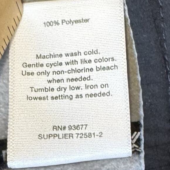 Xersion Big & Tall Mock Neck Fleece Vest Black Gray XLT Layering Piece NSYNC - Picture 8 of 13